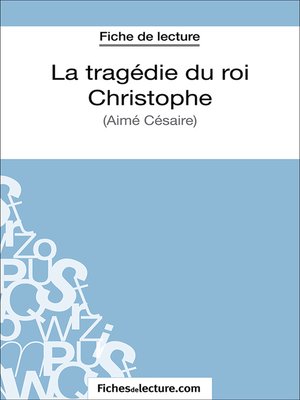 cover image of La tragédie du roi Christophe